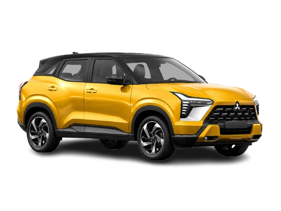 Yellow Mitsubishi XForce